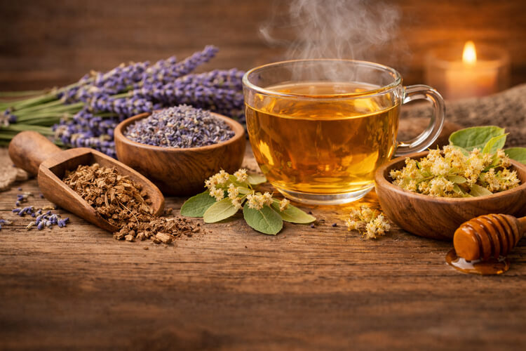 Té relajante contra el insomnio: Cómo combinar lavanda, valeriana y tilo para dormir mejor